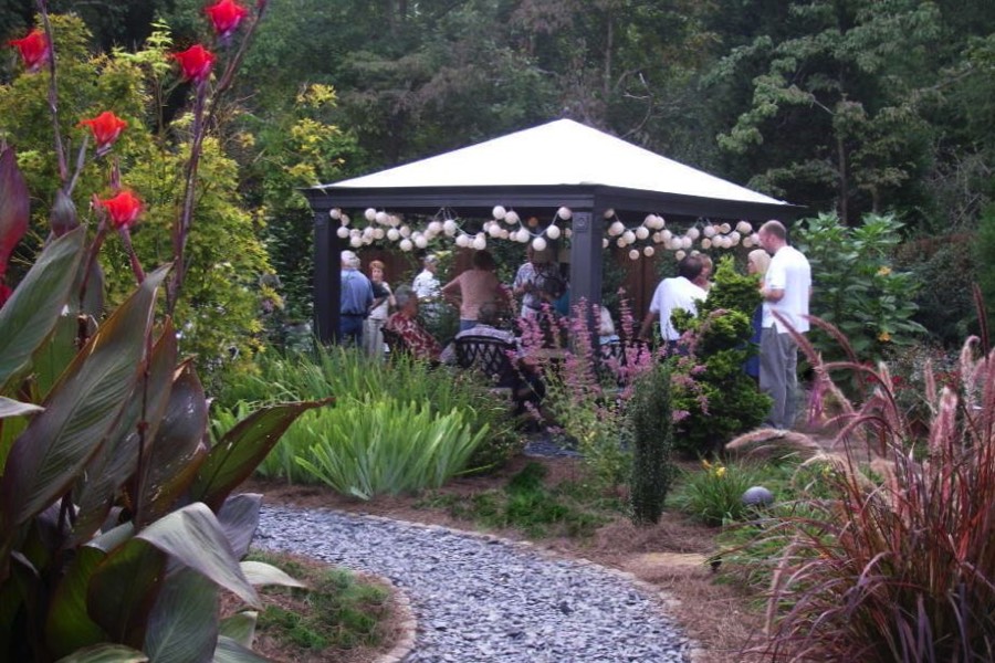 Garden party pavilion